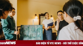 Hoa hậu Ngọc Hân đồng hành với các họa sỹ trẻ thông qua dự án xưởng sáng tác