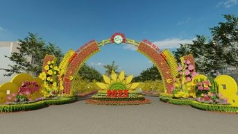 Những nét hấp dẫn của đường hoa nghệ thuật 2025 ở Cần Thơ