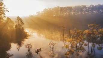 បឹង Tuyen Lam របស់វៀតណាមត្រូវបានទទួលស្គាល់ថាជាតំបន់ទេសចរណ៍ធម្មតារបស់អាស៊ីប៉ាស៊ីហ្វិក