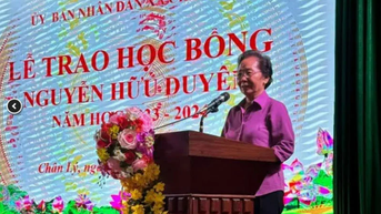 하남 2023-2024학년도 Nguyen Huu Duyen 장학금 수여