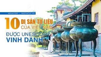 បេតិកភណ្ឌ​ឯកសារ​វៀតណាម​ចំនួន ១០ ដែល​ទទួល​បាន​កិត្តិយស​ដោយ​អង្គការ UNESCO