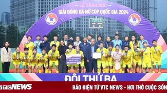 Xác định đội xếp hạng Ba giải Cúp Quốc gia nữ 2024