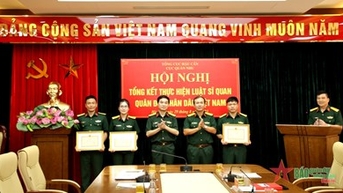 Cục Quân nhu, Tổng cục Hậu cần tổng kết thực hiện Luật Sĩ quan Quân đội nhân dân Việt Nam,