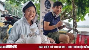 គូស្នេហ៍វ័យក្មេង "ពាក់អាវថ្មី" សម្រាប់ផលិតផលសេរ៉ាមិច Quang ដ៏ល្បីល្បាញ
