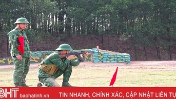 Chiến sỹ mới BĐBP Hà Tĩnh tự tin kiểm tra “3 tiếng nổ”
