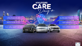 Ngày hội chăm sóc xe Hyundai lần đầu tiên diễn ra tại Việt Nam