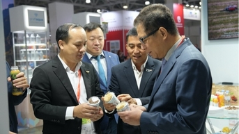 Tập đoàn TH mang thương hiệu Việt tới hội chợ quốc tế về thực phẩm và đồ uống tại Nga