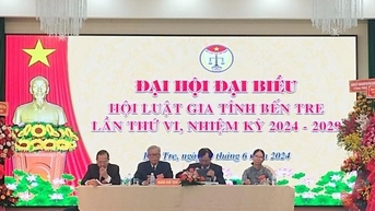 Đại hội đại biểu Hội Luật gia Bến Tre lần thứ VI, nhiệm kỳ 2024