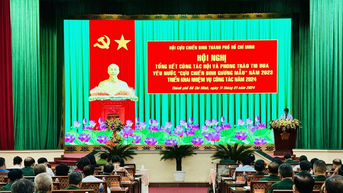 Phát huy tốt vai trò của Hội Cựu chiến binh TPHCM