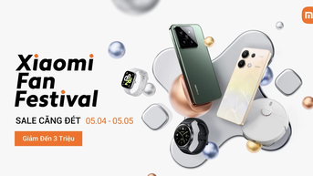 Xiaomi Fan Festival 2024 khởi động với tổng giá trị quà tặng gần 100 triệu đồng