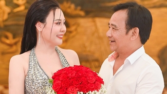 Hoa hậu Phan Kim Oanh bất ngờ về sự lãng mạn của NSƯT Quang Tèo