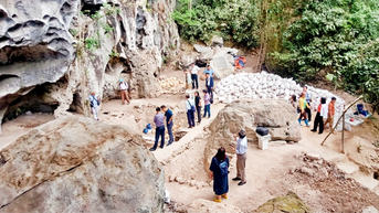 សក្ដានុពលទេសចរណ៍ ទទួលបានបទពិសោធន៍ពីតំបន់បុរាណវិទ្យា ងួន រ៉ុកម៉ៃ