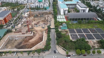 Sụp móng chung cư tại Hà Nội: Chủ đầu tư bị phạt 180 triệu