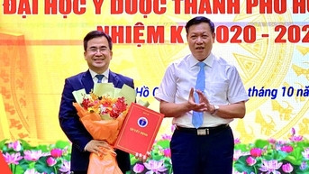 Trường ĐH Y dược TP.HCM có hiệu trưởng mới, 47 tuổi