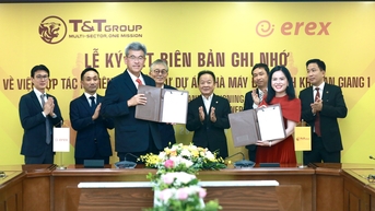 T&amp;T Group và Tập đoàn Erex (Nhật Bản) hợp tác phát triển nhà máy điện sinh khối tại An Giang