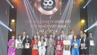 Vietjet, 2024년 베트남 상장기업 50위 안에 선정