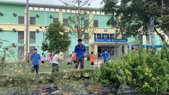 Trung tâm phục hồi chức năng người khuyết tật Thụy An đẩy mạnh các hoạt động bảo vệ môi trường