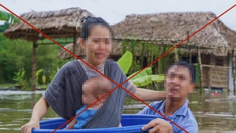 Lợi dụng mưa lũ, tin giả lại tràn ngập trên mạng xã hội