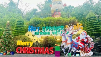 Các khu điểm du lịch ở Đà Nẵng tổ chức nhiều hoạt động chào đón Noel và năm mới 2025
