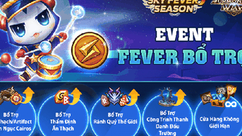 Bùng nổ chuỗi sự kiện Sky Fever Season của Summoners War