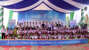 Xây dựng ngôi trường hy vọng cho học sinh khó khăn tại Bình Phước