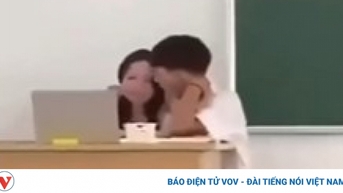 Quận Long Biên (Hà Nội) xác minh clip "nữ giáo viên" thân mật với nam sinh