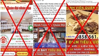 Các trang fanpage mạo danh Bệnh viện 108: Liên tục “nâng cấp” thủ đoạn lừa đảo