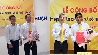 Bưu điện Việt Nam luân chuyển, bổ nhiệm Phó Giám đốc Bưu điện các tỉnh Bình Thuận và Ninh Thuận