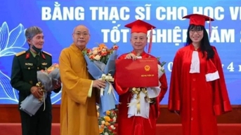 Đại học Luật Hà Nội nói về bằng tiến sĩ của Thượng tọa Thích Chân Quang