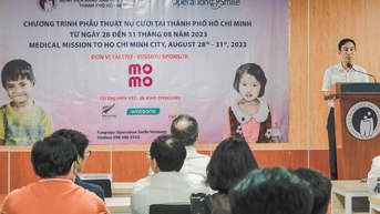 MoMo tiếp tục đồng hành cùng Operation Smile