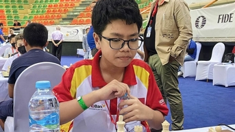베트남은 U12 세계 체스 챔피언십에서 우승할 것이 확실합니다.