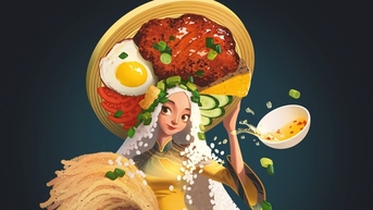 포, 깨진 밥, 두부와 새우장을 곁들인 당면… 요정이 되다