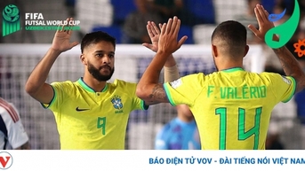 ប្រេស៊ីលបង្ហាញពីអំណាចរបស់ខ្លួន។