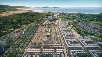 CaraWorld 프로젝트에서 바다에 떠 있는 마을인 "River" Town 구획 시작