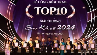Năm thứ 2 liên tiếp MoMo được vinh danh “Top 10 Sao Khuê”