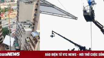 8 người bị thương vì trục nâng rơi tự do khi đang quay phim