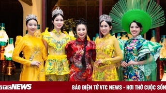 NTK Châu Loan giới thiệu bộ sưu tập lấy cảm hứng từ áo dài Việt