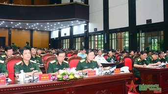 Thượng tướng Nguyễn Tân Cương chủ trì Hội nghị tổng kết năm học 2022-2023 và triển khai nhiệm vụ năm học 2023-2024