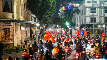 Công an Hà Nội khuyến nghị người dân khi tham gia lễ diễu hành rước cúp vô địch ASEAN Cup