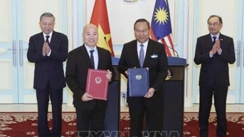 Ký kết biên bản ghi nhớ về xúc tiến thương mại giữa Việt Nam và Malaysia