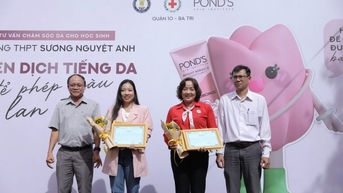 POND’S mang kiến thức chăm sóc da đúng chuẩn tới gần 1000 học sinh Bến Tre