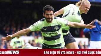 Hạ Everton, Man City tiến gần chức vô địch Ngoại hạng Anh