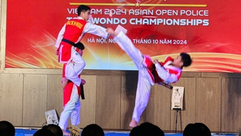 Bộ Công an đăng cai tổ chức Giải Taekwondo cảnh sát châu Á mở rộng năm 2024
