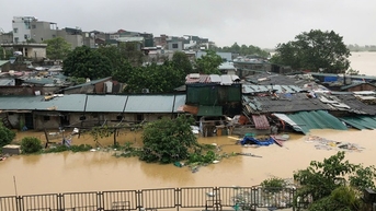 Cập nhật lũ sông Hồng ở Hà Nội mới nhất, dưới báo động 3, áp lực dồn xuống hạ du sông Hồng