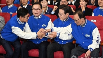 한국 야당, 총선에서 대승