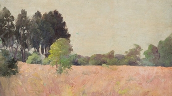 គំនូរទេសភាពមានតម្លៃជាងមួយម៉ឺនអឺរ៉ូដោយស្តេច Ham Nghi