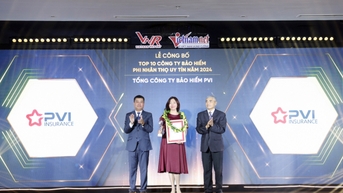 Bảo hiểm PVI khẳng định vị thế dẫn đầu ngành bảo hiểm phi nhân thọ