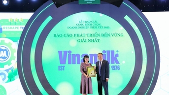 비나밀크, '넷 제로 2050' 주제로 지속 가능한 개발 보고서 발표