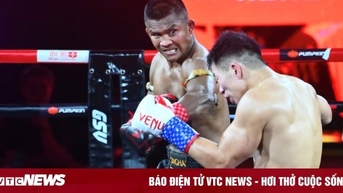 ‘Thánh Muay’ Buakaw tung đòn như mưa, đánh bại cao thủ Trung Quốc
