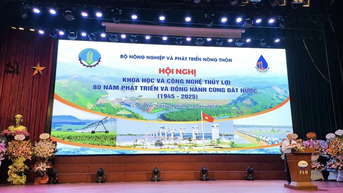 Thúc đẩy khoa học công nghệ trong lĩnh vực thủy lợi